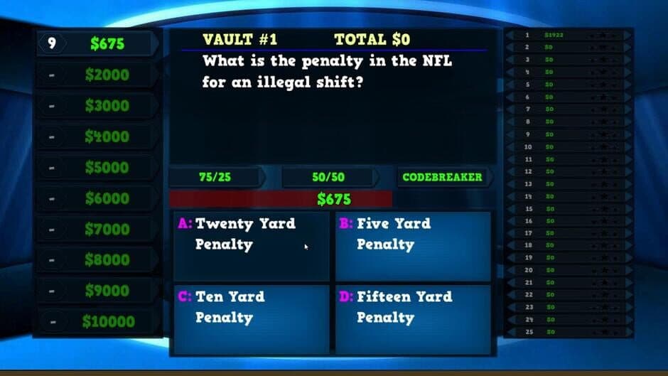 Скриншот 5 из Trivia Vault Football Trivia
