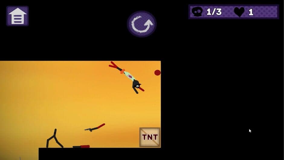 Скриншот 2 из Stickman Backflip Killer zone