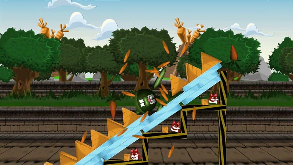 Скриншот 5 из Angry Bunnies: Colossal Carrot Crusade