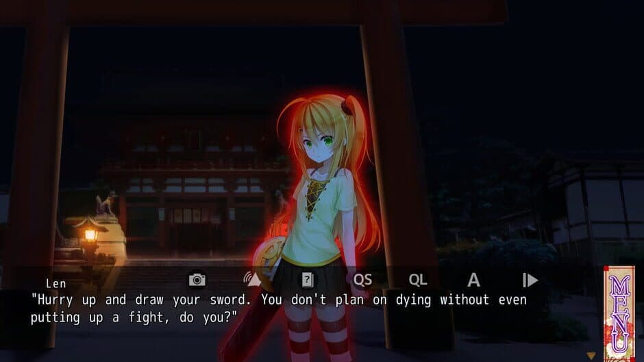 Скриншот 2 из Ne no Kami - The Two Princess Knights of Kyoto Part 2