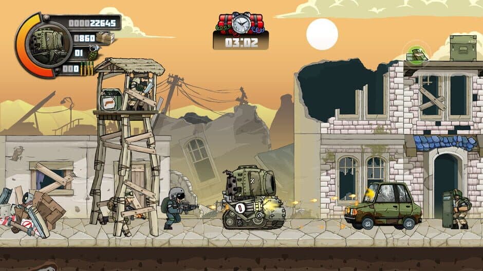 Скриншот 2 из Metal Soldiers 2