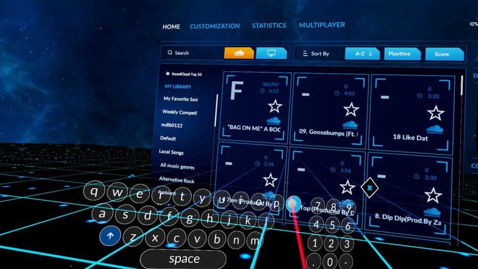 Скриншот 1 из Music Inside: A VR Rhythm Game