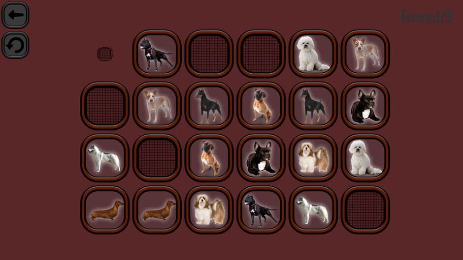 Скриншот 4 из Animals Memory: Dogs