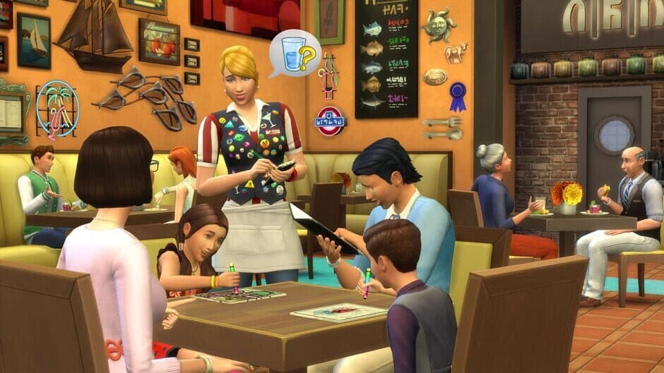 Скриншот 1 из The Sims 4: Dine Out