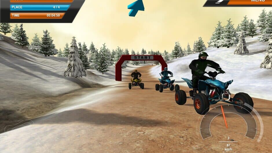 Скриншот 3 из ATV Quadracer Ultimate