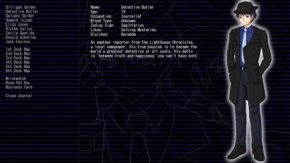 Скриншот 4 из Detective Butler: Maiden Voyage Murder