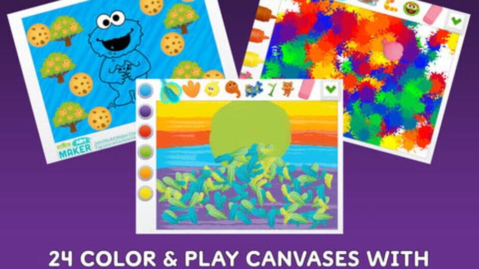 Скриншот 9 из Sesame Street Art Maker