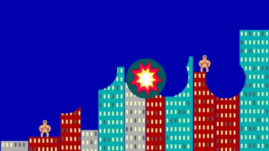 Скриншот 1 из Qbasic Gorillas