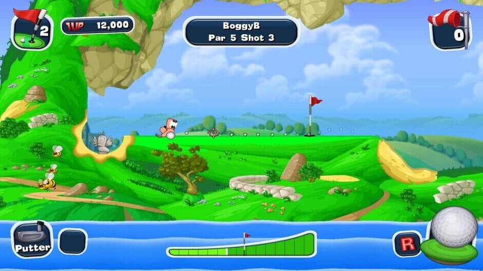 Скриншот 4 из Worms Crazy Golf