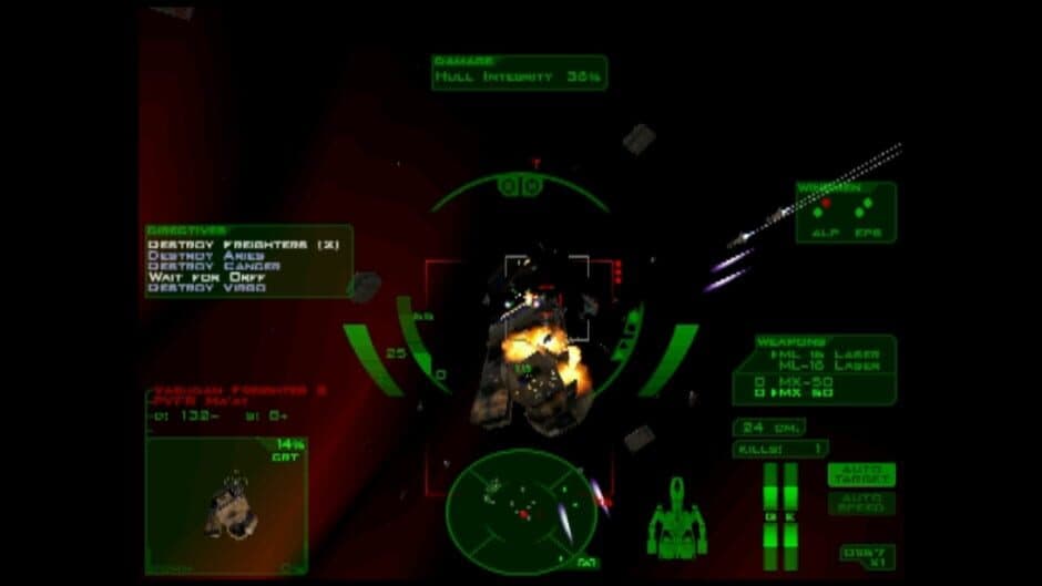 Скриншот 1 из Descent: Freespace - The Great War