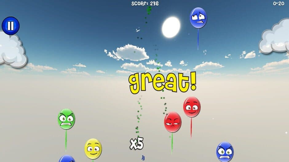 Скриншот 4 из Balloon Blowout
