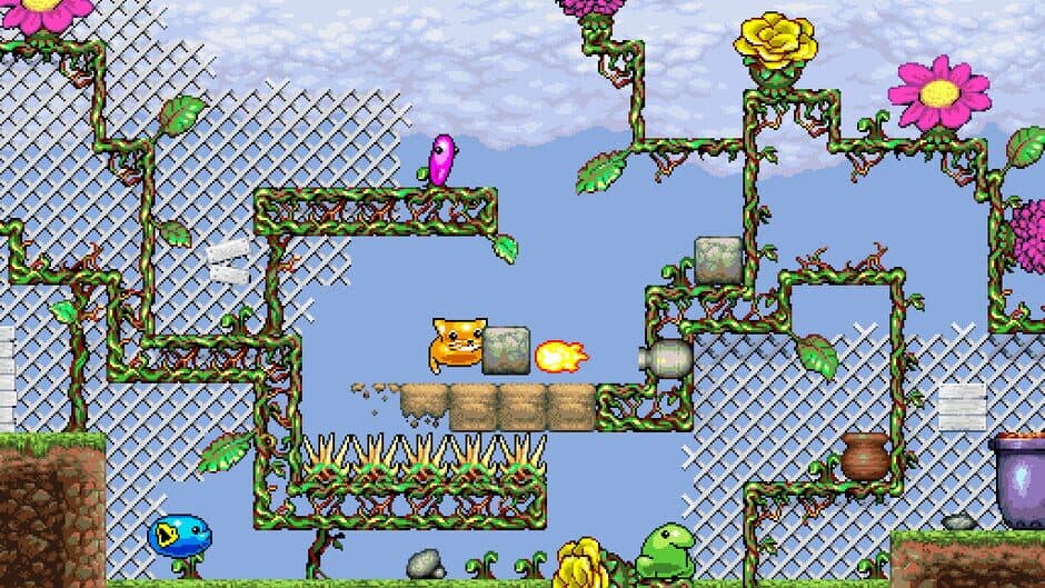 Скриншот 5 из Kitty Kitty Boing Boing: the Happy Adventure in Puzzle Garden!