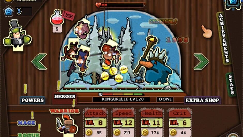 Скриншот 5 из Tap Heroes