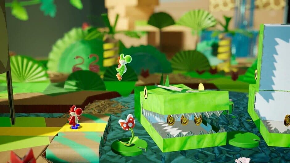 Скриншот 6 из Yoshi's Crafted World