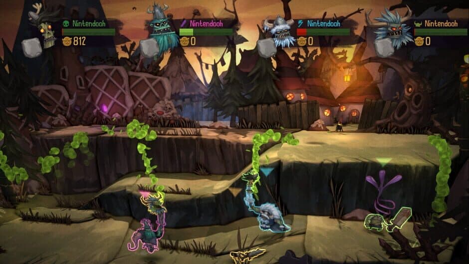 Скриншот 4 из Zombie Vikings: Stab-a-thon