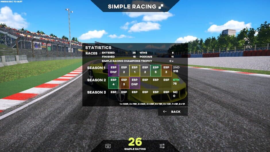 Скриншот 8 из Simple Racing