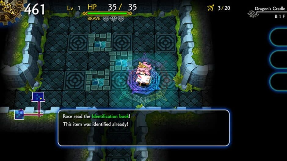 Скриншот 5 из Dragon Fang Z: The Rose & Dungeon of Time