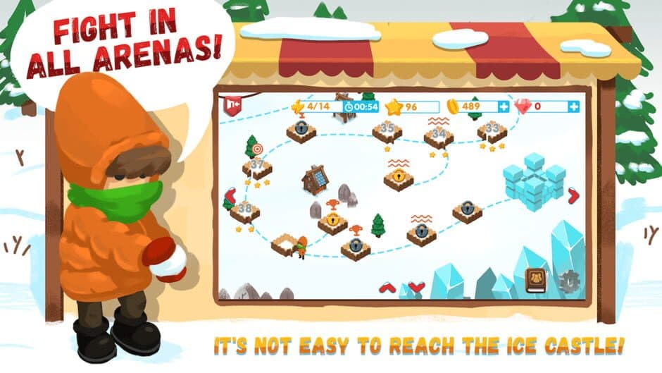Скриншот 1 из Snowicks: Snow Battle