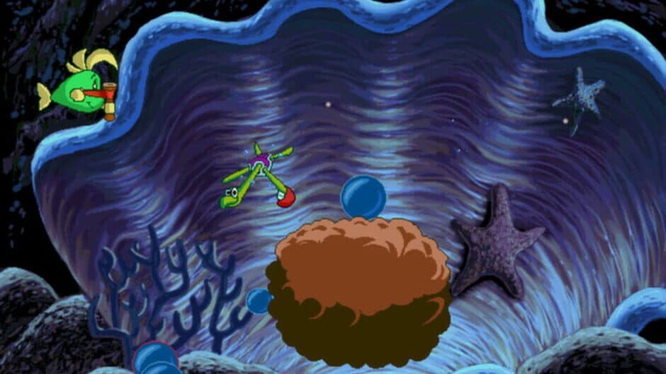 Скриншот 3 из Freddi Fish and Luther's Water Worries