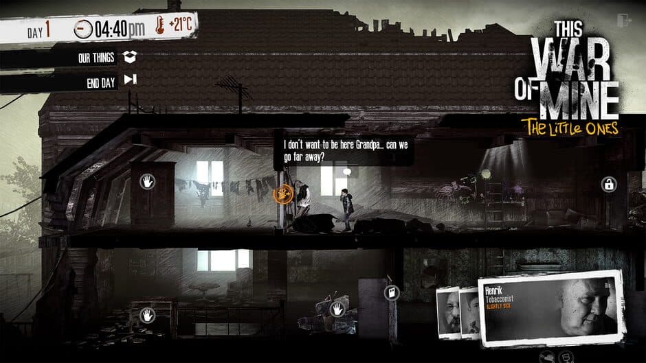 Скриншот 3 из This War of Mine: The Little Ones