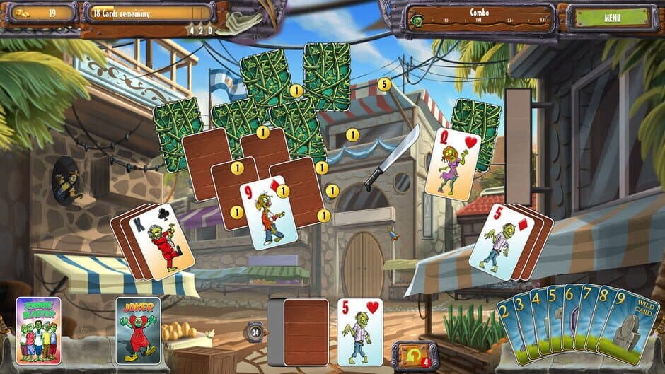Скриншот 4 из Zombie Solitaire 2 Chapter 3