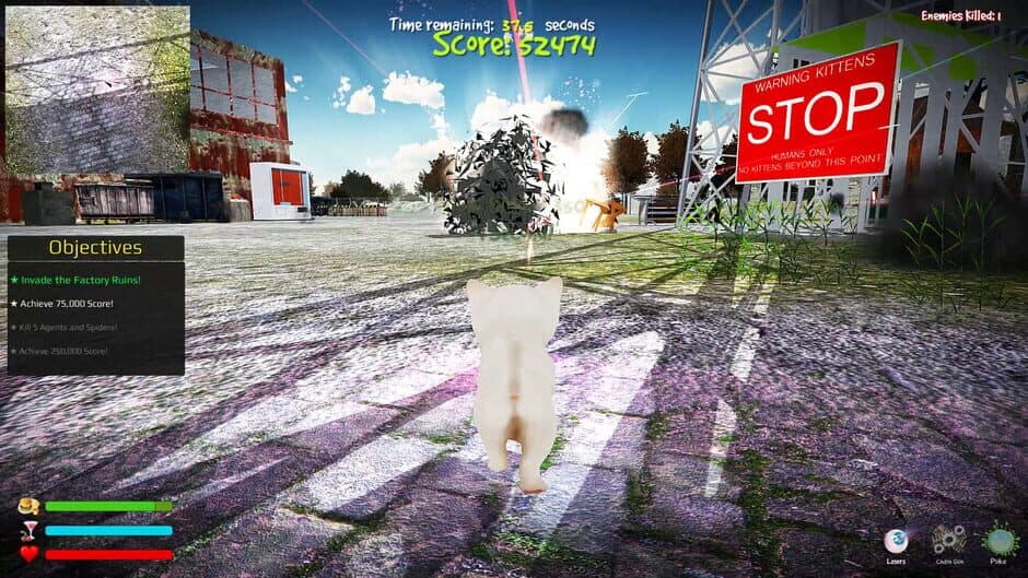Скриншот 4 из Kitten Rampage