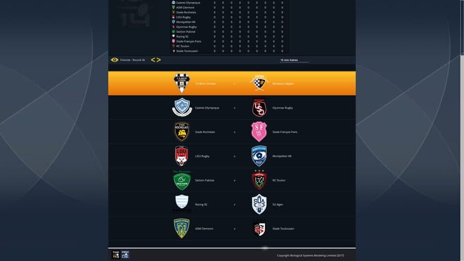Скриншот 3 из National Rugby Manager