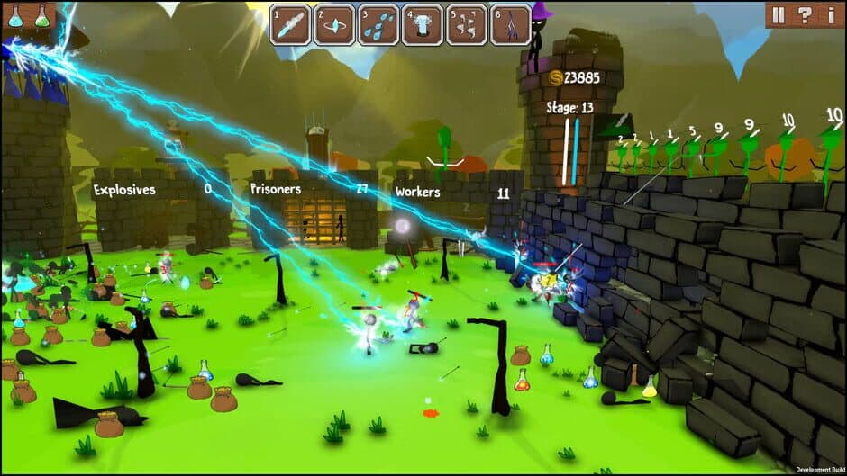 Скриншот 2 из Stick War: Castle Defence