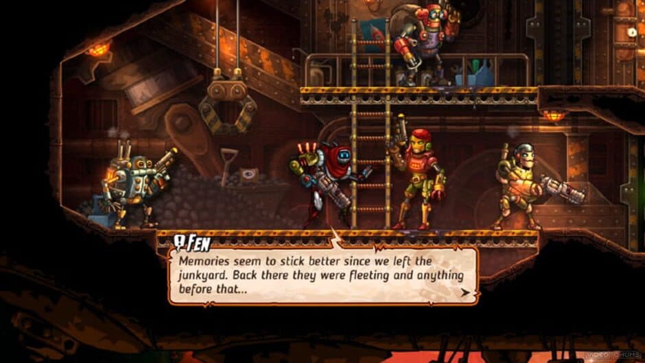 Скриншот 1 из SteamWorld Heist: The Outsider