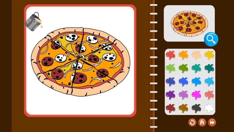 Скриншот 1 из My Coloring Book: Food and Beverage
