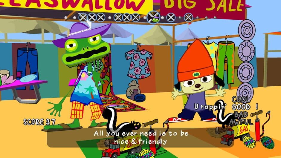 Скриншот 1 из PaRappa the Rapper Remastered