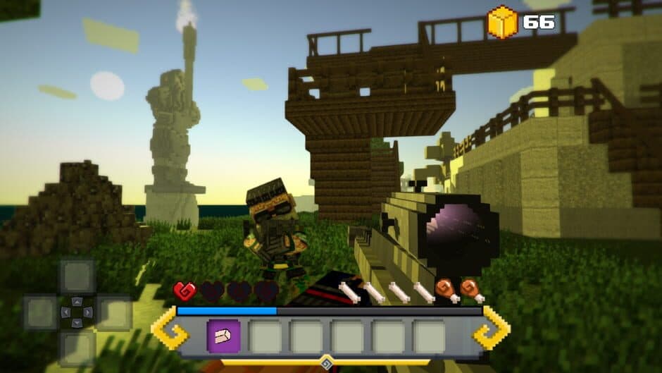 Скриншот 1 из Block Survival: Legend of the Lost Islands