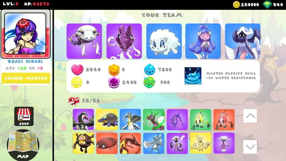 Скриншот 1 из Cute Monsters Battle Arena