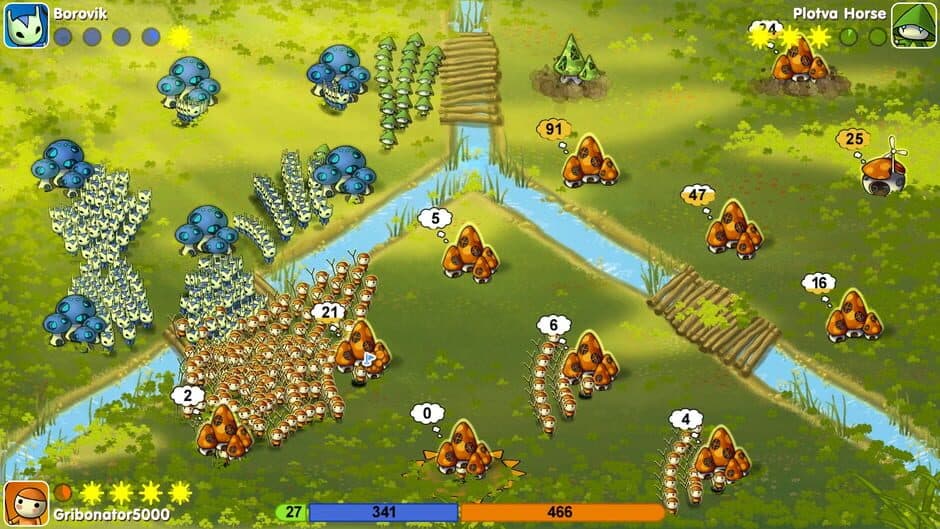 Скриншот 4 из Mushroom Wars