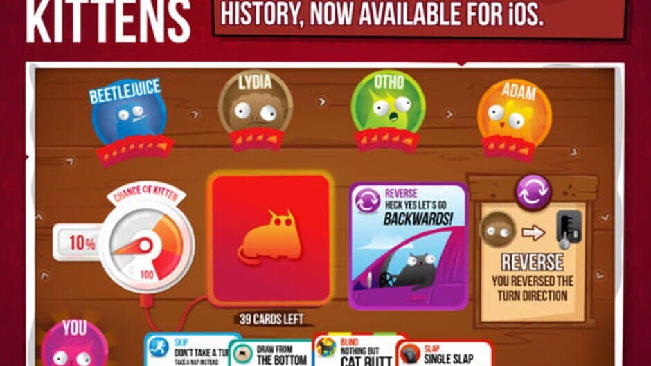 Скриншот 2 из Exploding Kittens