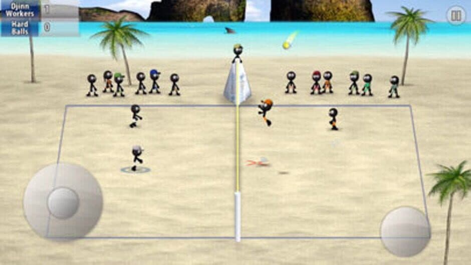 Скриншот 8 из Stickman Volleyball