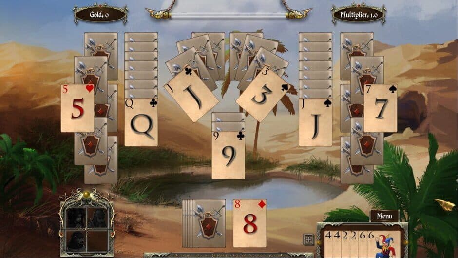 Скриншот 3 из Legends of Solitaire: Curse of the Dragons