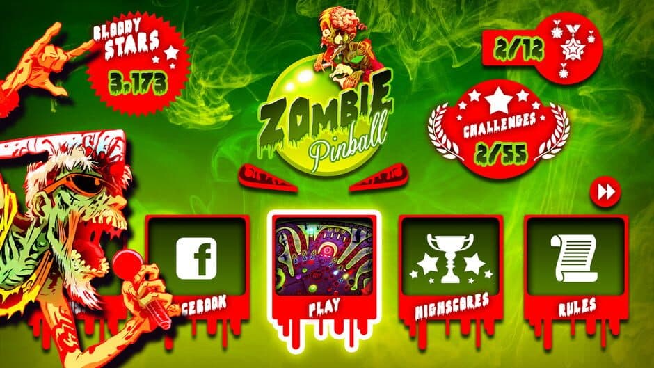 Скриншот 1 из Zombie Pinball