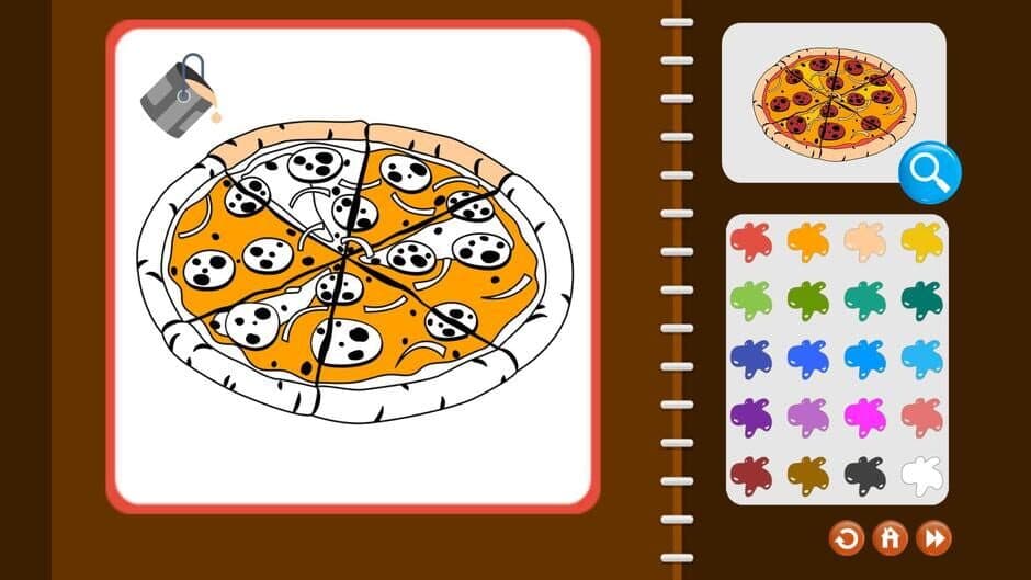 Скриншот 5 из My Coloring Book: Food and Beverage