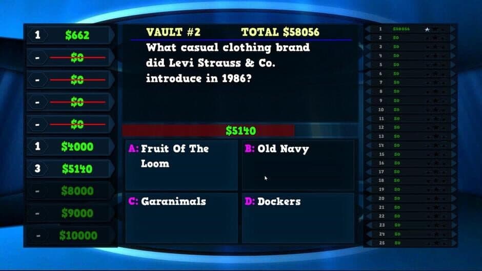 Скриншот 1 из Trivia Vault: 1980's Trivia
