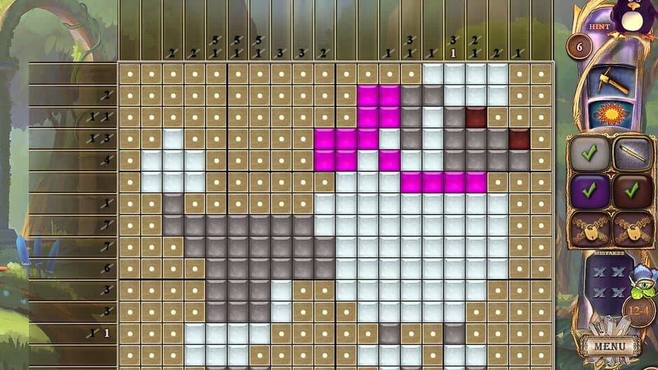 Скриншот 1 из Fantasy Mosaics 27: Secret Colors