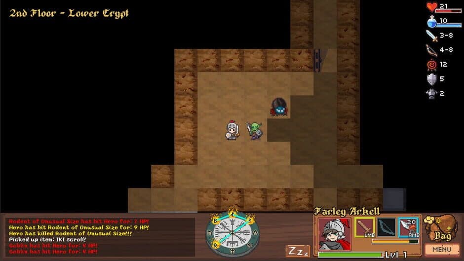 Скриншот 1 из Paper Dungeons Crawler