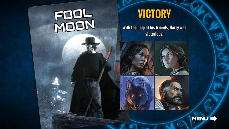 Скриншот 1 из Dresden Files Cooperative Card Game