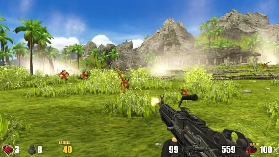 Скриншот 4 из Action Alien: Tropical Mayhem