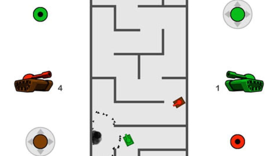 Скриншот 2 из TankTrouble - Mobile Mayhem