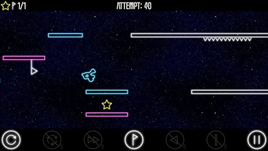 Скриншот 3 из Neon Runner - Gravity Dash