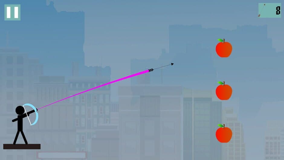 Скриншот 3 из Stickman - Killer of Apples