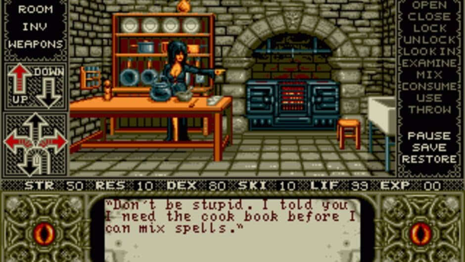 Скриншот 1 из Elvira: Mistress of the Dark