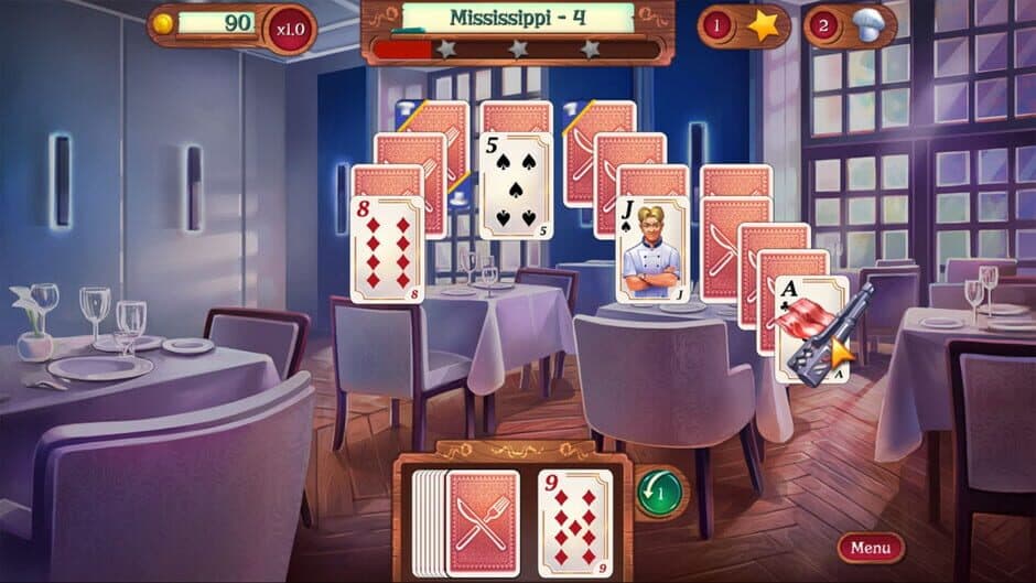 Скриншот 4 из Chef Solitaire: USA