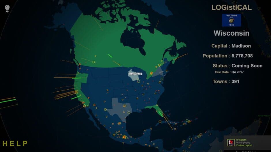 Скриншот 1 из Logistical: USA - Wisconsin